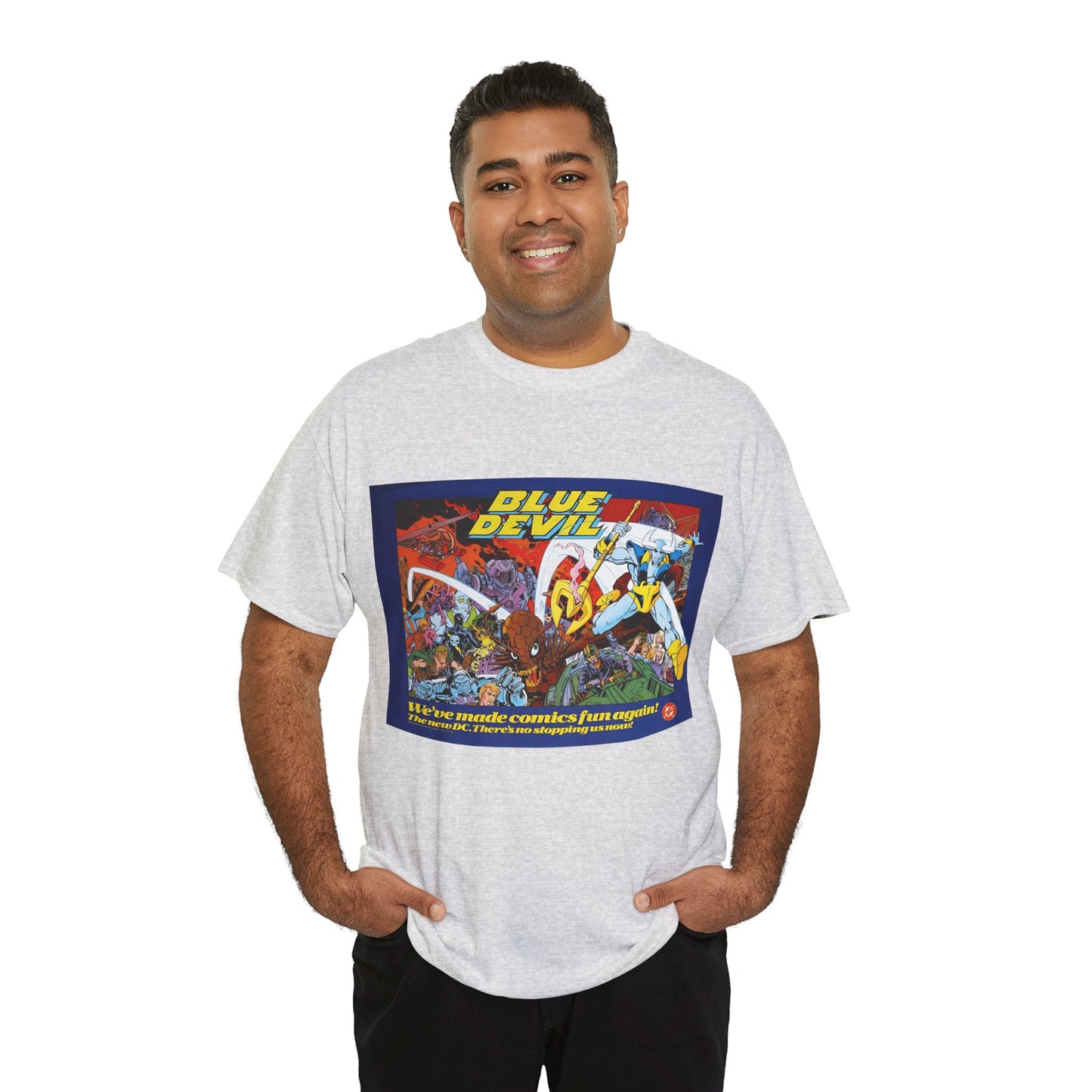 Blue Devil Ad T-Shirt - DC Comics