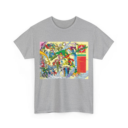 Who's Who in the DC Universe T-Shirt - George Perez Art - Mr. Miracle, Metamorpho - #15 Cover Art - DC Comics