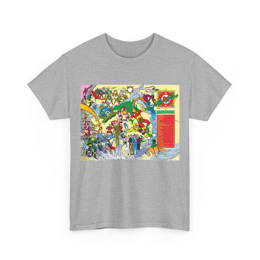 Who's Who in the DC Universe T-Shirt - George Perez Art - Mr. Miracle, Metamorpho - #15 Cover Art - DC Comics