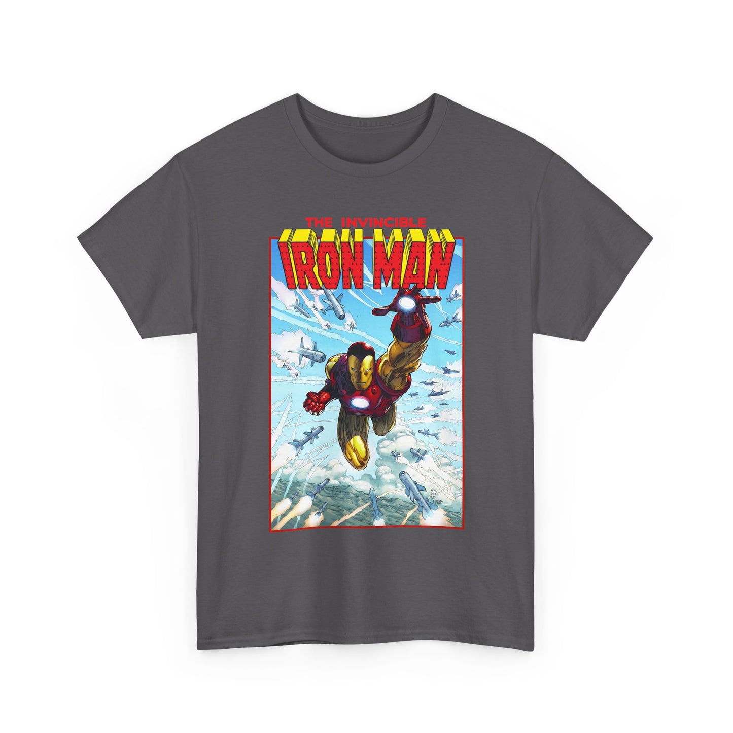 Iron Man T-Shirt - Marc Silvestri Art - Tony Stark Armor - Avengers Member & Leader - Marvel Comics