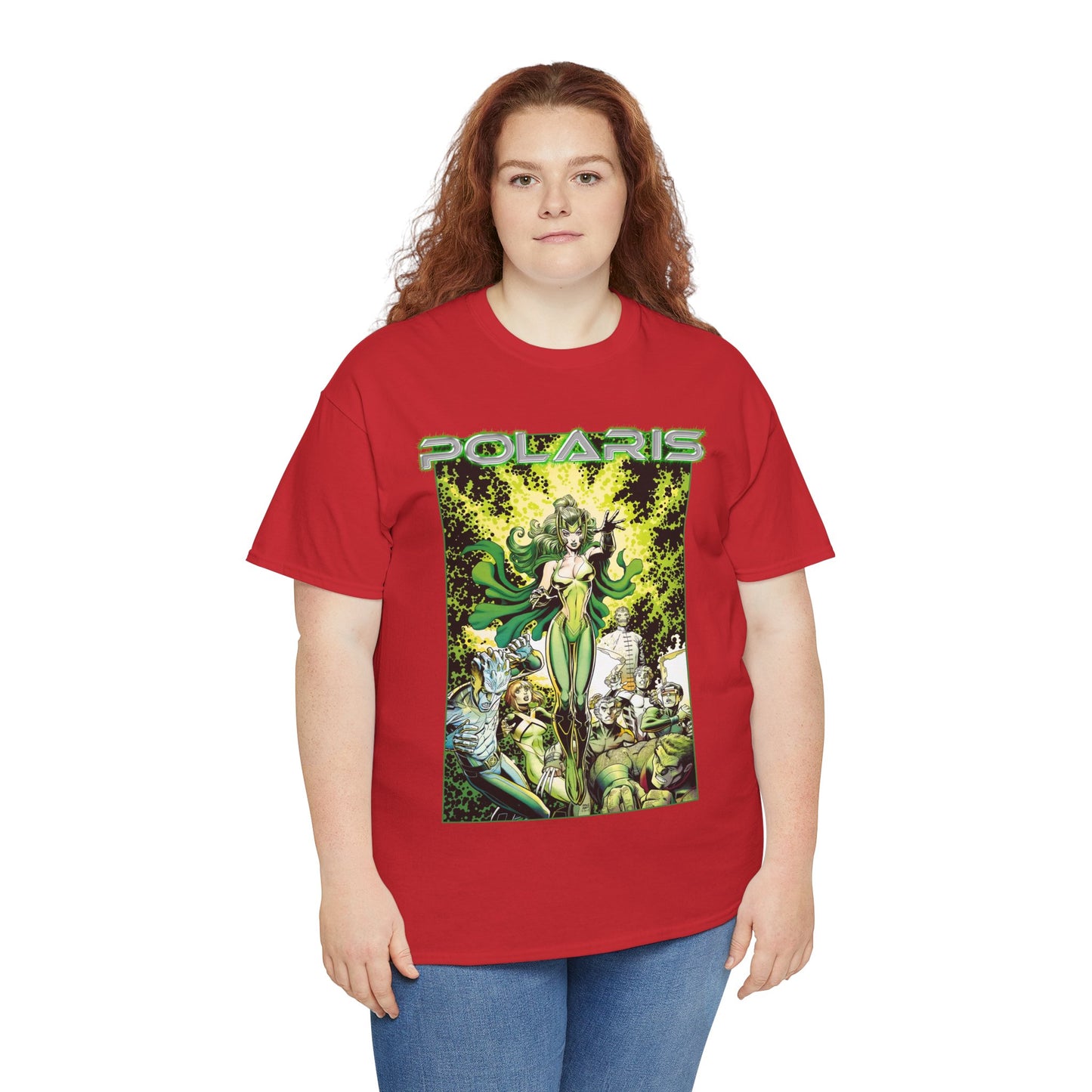 Polaris T-Shirt - Arthur Adams Art - Lorna Dane - X-Men, X-Factor Member - Marvel Comics Mutant Hero