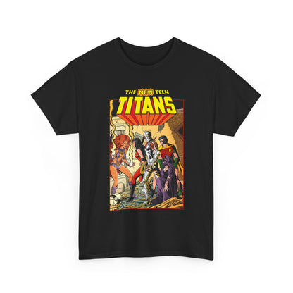 New Teen Titans T-Shirt - George Perez Art - #16 Cover - Wonder Girl, Robin, Starfire - DC Comics