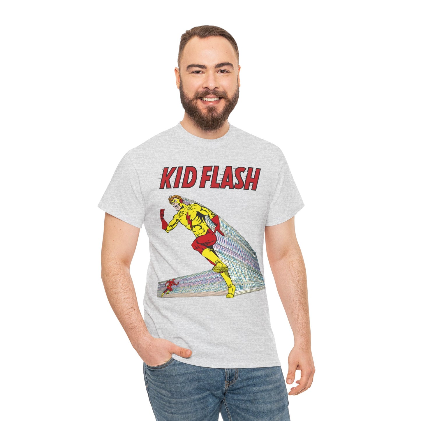 Kid Flash T-Shirt - George Perez Art - New Teen Titans - Wally West, Flash Sidekick - DC Comics