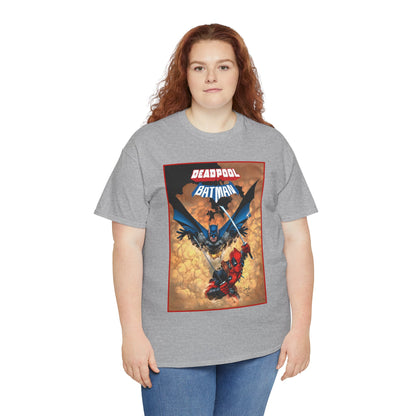 Deadpool & Batman T-Shirt - Greg Capullo Art - DC & Marvel Comics - Crossover - Slade Wilson, Bruce Wayne - 2025