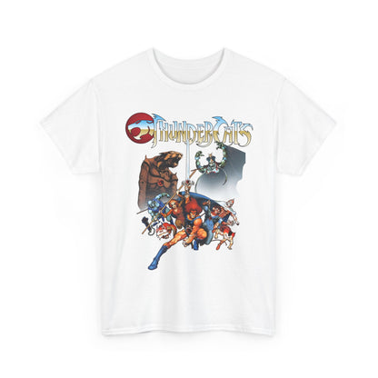 Thundercats T-Shirt - Lion-O, Panthro, Cheetara, Tygra, Snarf, WilyKit and WilyKat, Mumm-Ra
