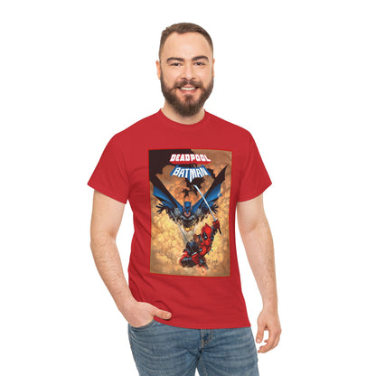 Deadpool & Batman T-Shirt - Greg Capullo Art - DC & Marvel Comics - Crossover - Slade Wilson, Bruce Wayne - 2025