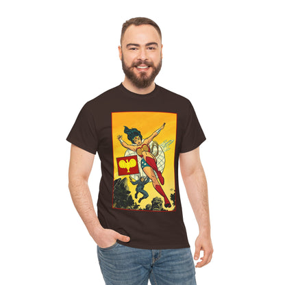 Wonder Woman T-Shirt - Michael Cho Art - Golden Age Art Theme - Steve Trevor - DC Comics