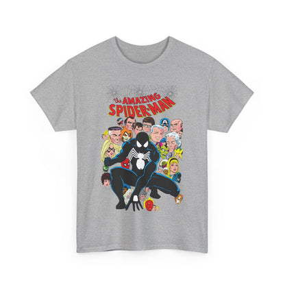 Amazing Spider-Man T-Shirt - Green Goblin, Kingpin, Hobgoblin, Electro, Black Cat, Mysterio, Doctor Octopus, Gwen Stacy - Marvel Comics
