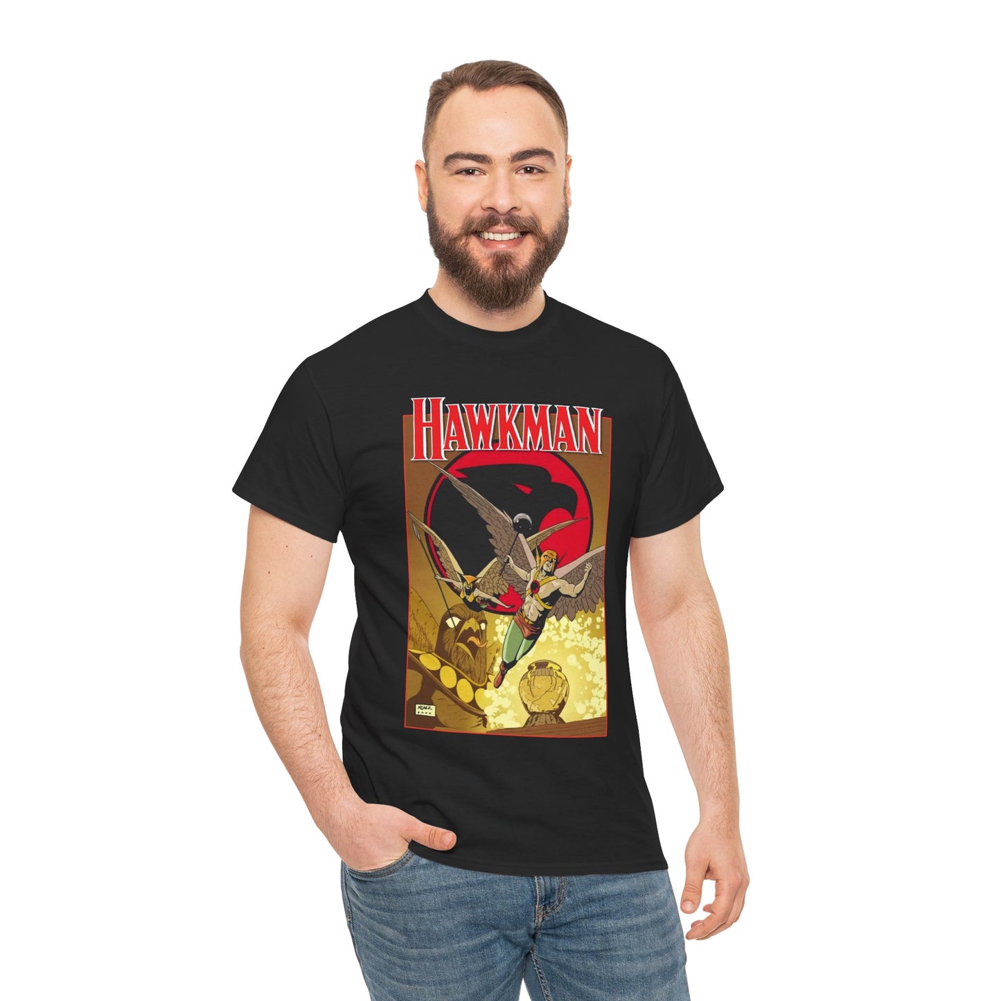 Hawkman T-Shirt - Carter Hall/Katar Hol - Thanagar - Justice League/Justice Society Member - DC Comics
