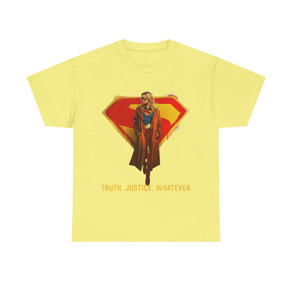 Supergirl Movie T-Shirt - Milly Alcock - Truth Justice Whatever - 2026 - Kara Zor-El - DC Comics, DC Studios