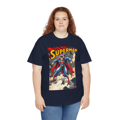 Superman T-Shirt - Tom Grummett Art - DC Comics