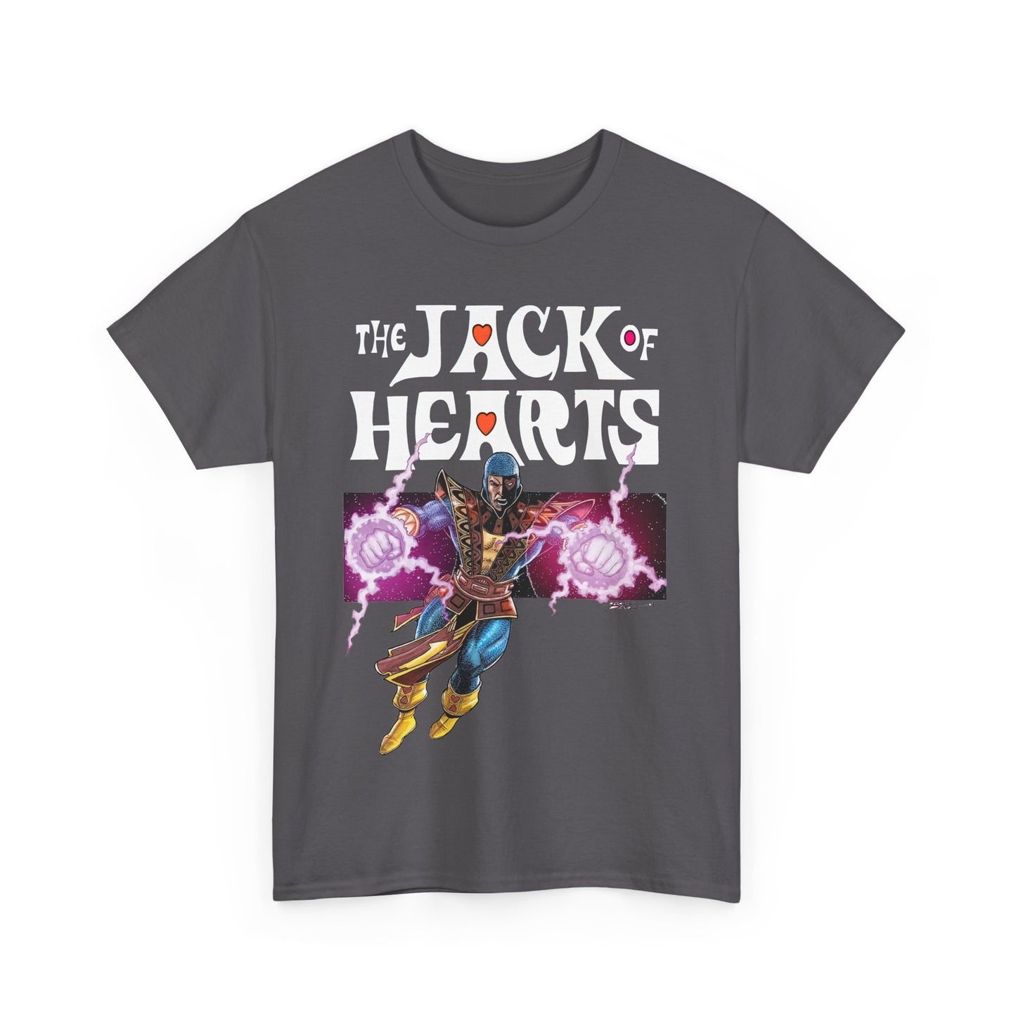 Jack of Hearts T-Shirt - George Perez Art - Marvel Comics - Avengers Member - She-Hulk Boyfriend