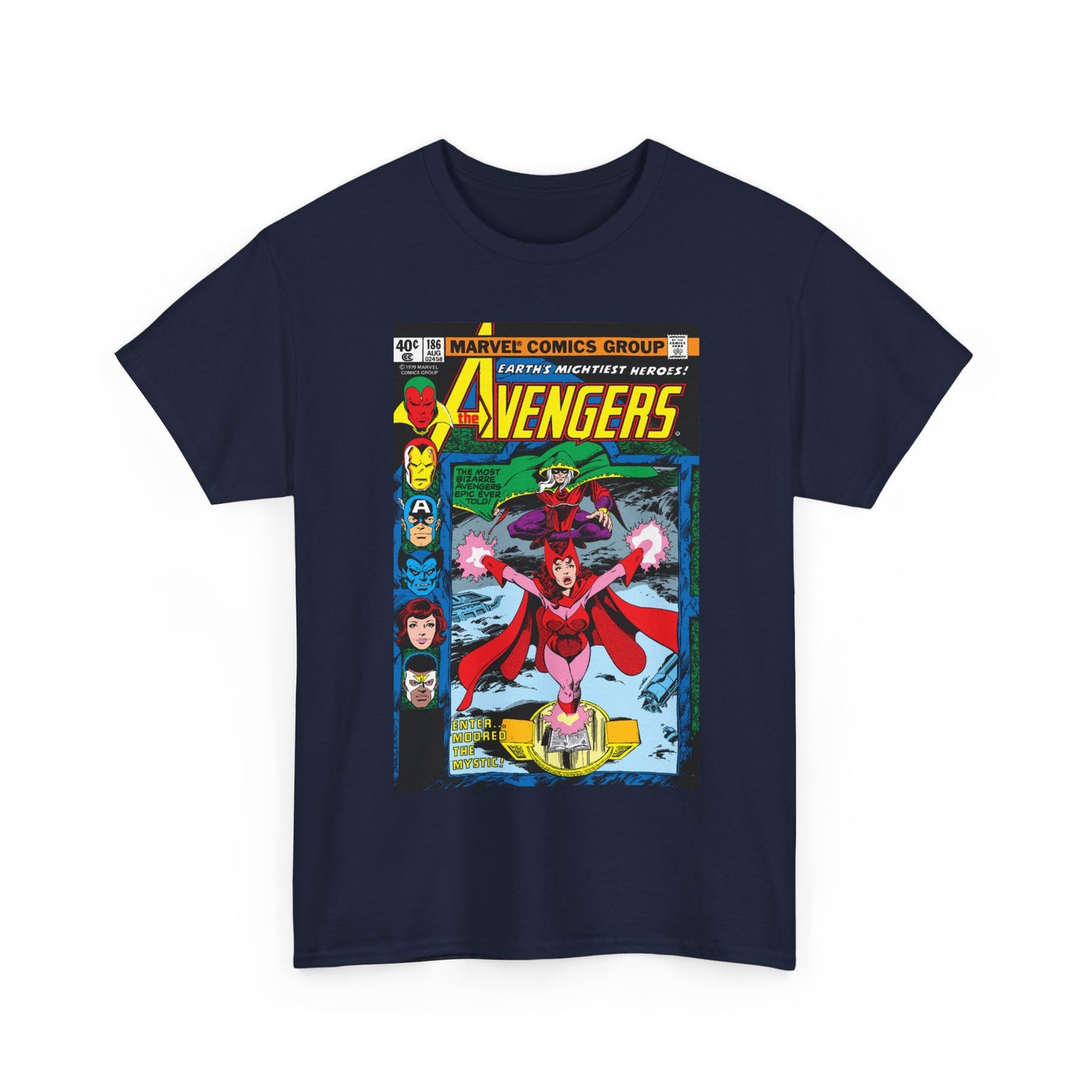 Avengers #186 T-Shirt - John Byrne Art - Scarlet Witch - Marvel Comics