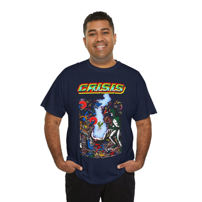 Crisis on Infinite Earths T-Shirt - George Perez Art - #10 Cover - Spectre Vs Anti-Monitor - DC Comics