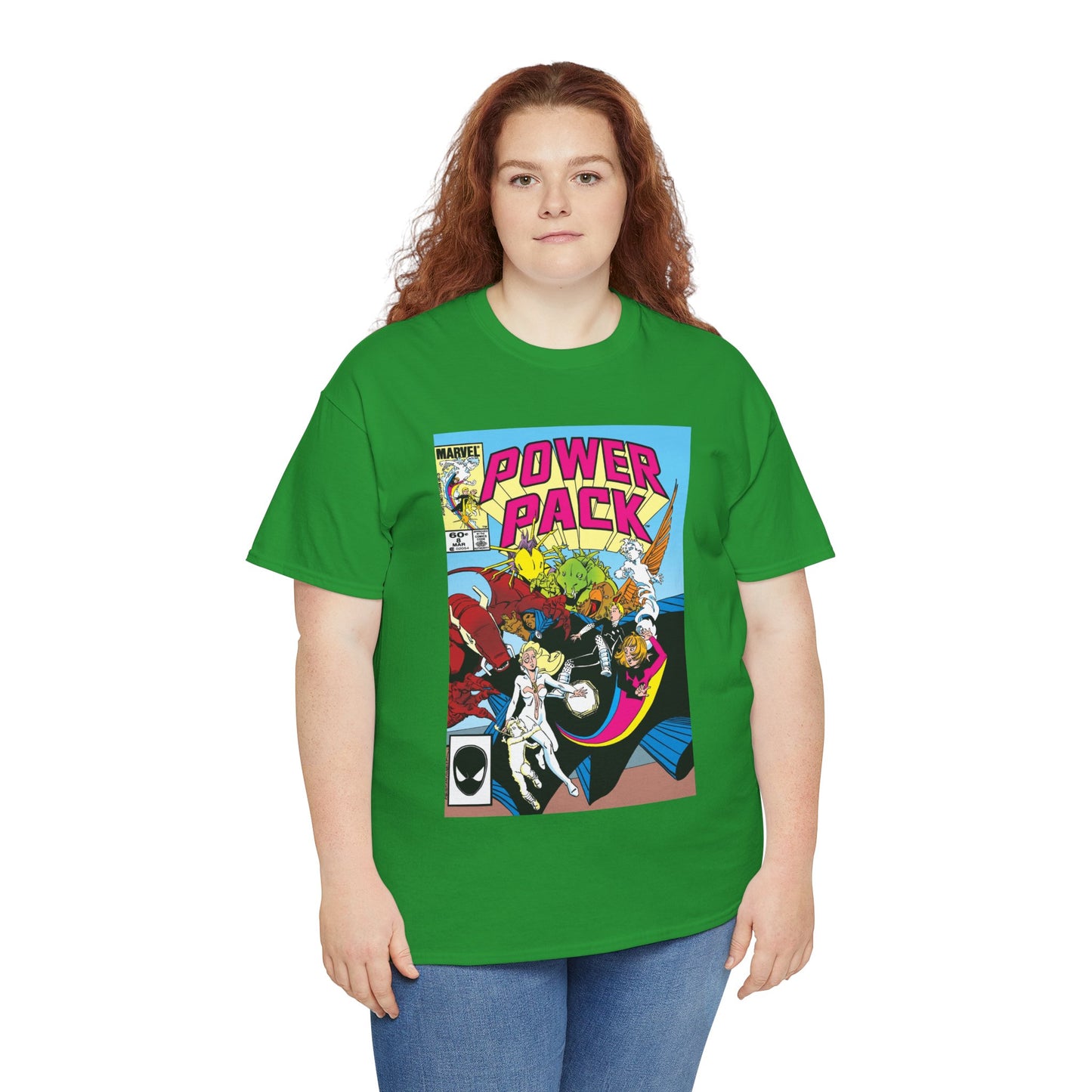 Power Pack #8 T-Shirt - With Cloak & Dagger - Marvel Comics