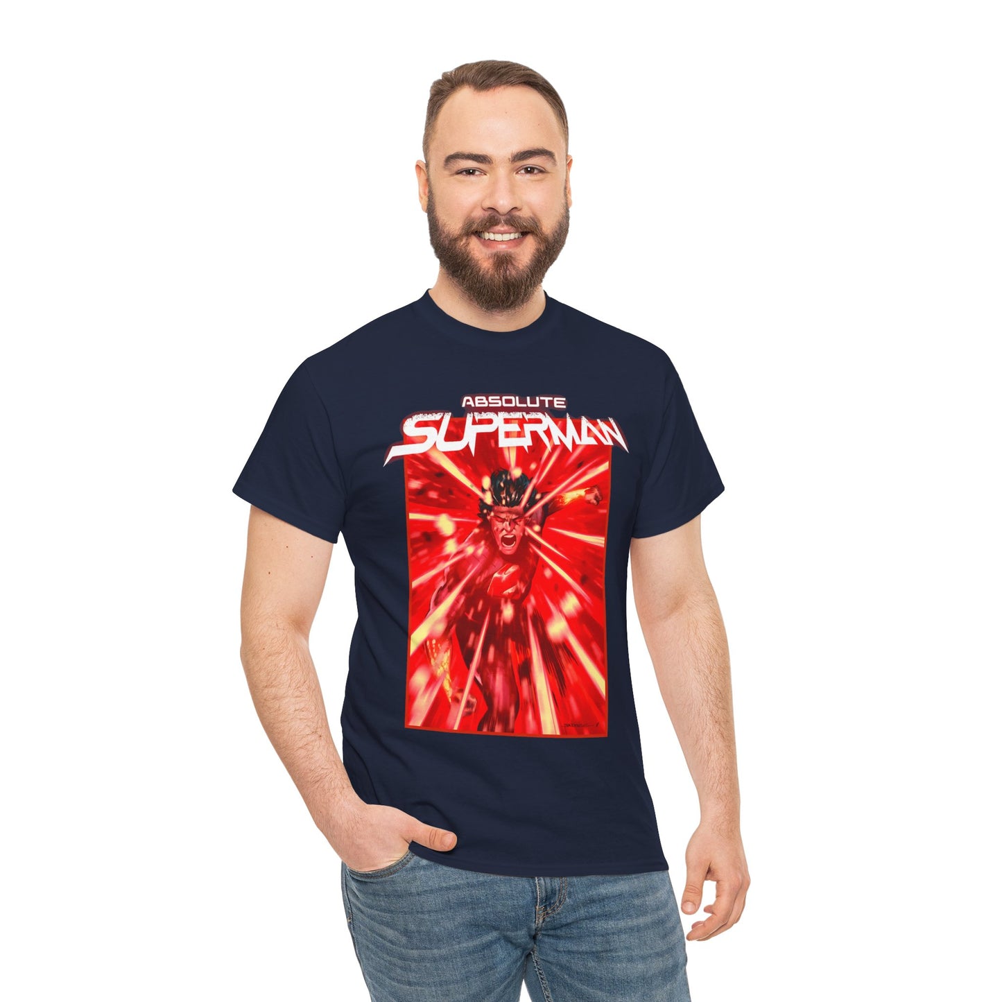 Absolute Superman T-Shirt - Rafa Sandoval Art - DC All-In - DC Comics Absolute Universe - Lazarus