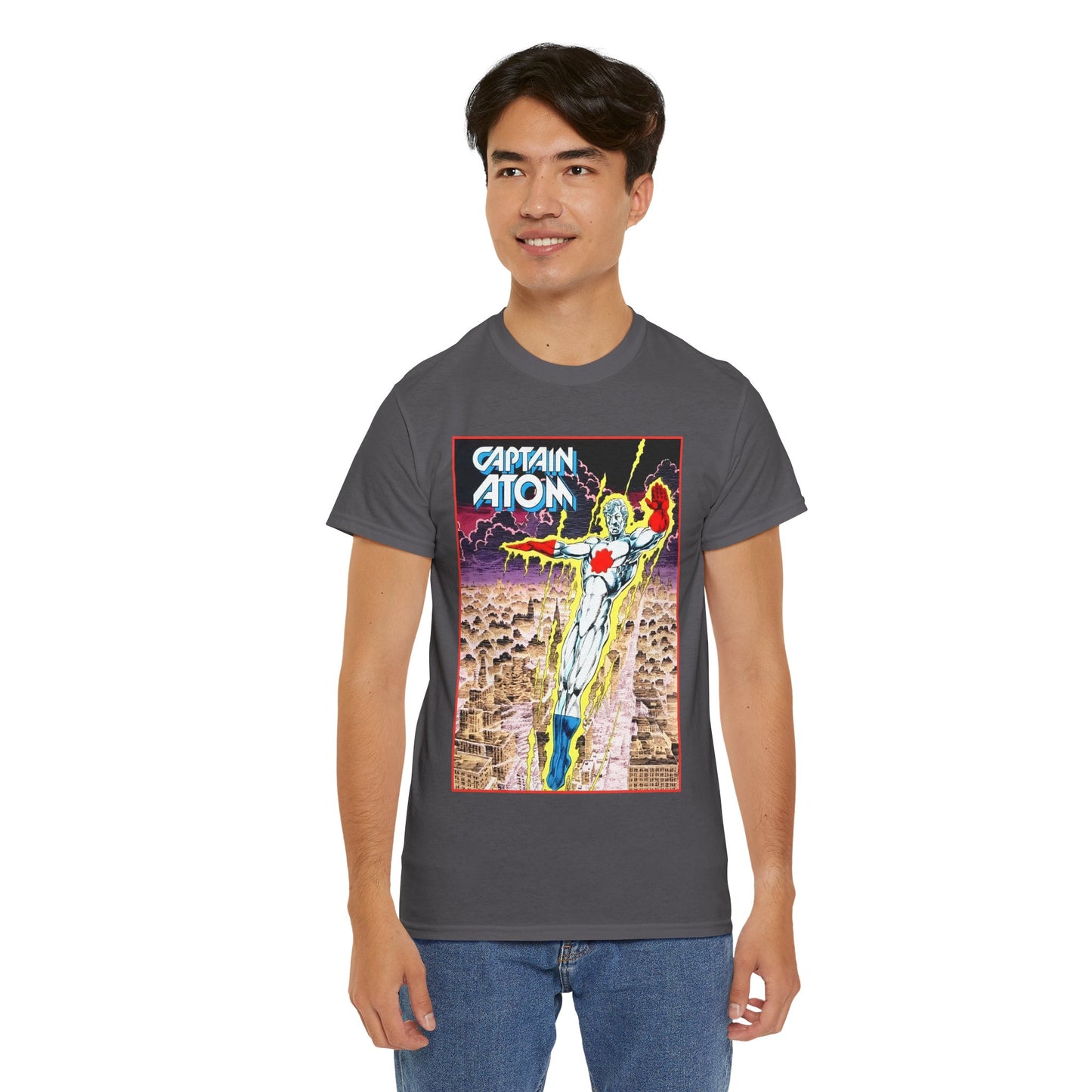 Captain Atom T-Shirt - Pat Broderick Art - DC Comics