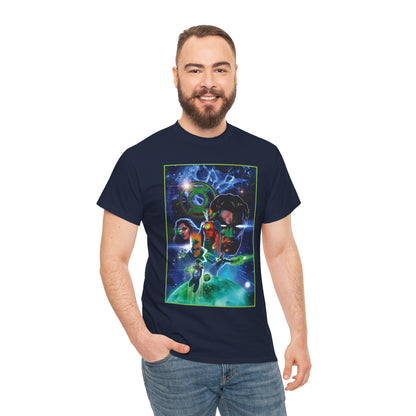 Green Lantern T-Shirt - Liam Sharp Art - Alan Scott, Hal Jordan, Kyle Rayner - DC Comics