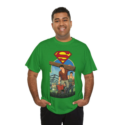 Superman: Son of Kal-El T-Shirt - Travis Moore Art - #17 Variant Cover - Clark and Jon Kent - Super Thirst Trap - DC Comics