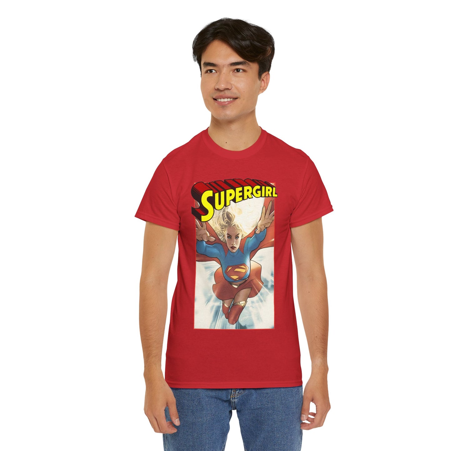 Supergirl T-Shirt - Pablo Villalobos Art - Kara Zor-El - Upcoming Summer 2026 Movie - DC Comics