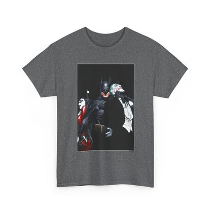 Batman T-Shirt - Alex Ross Art - Joker & Harley Quinn - DC Comics