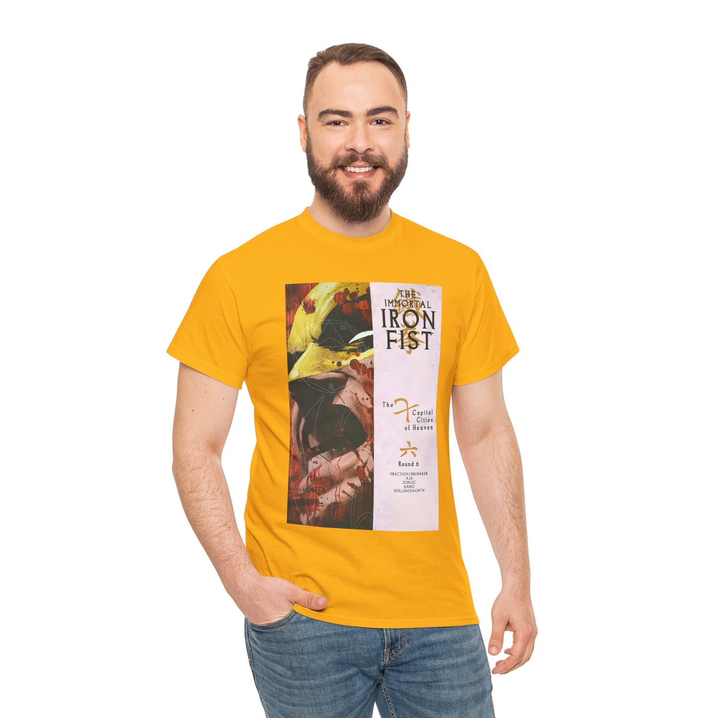 Immortal Iron Fist #13 T-Shirt - Kaare Andrews Art - Marvel Comics