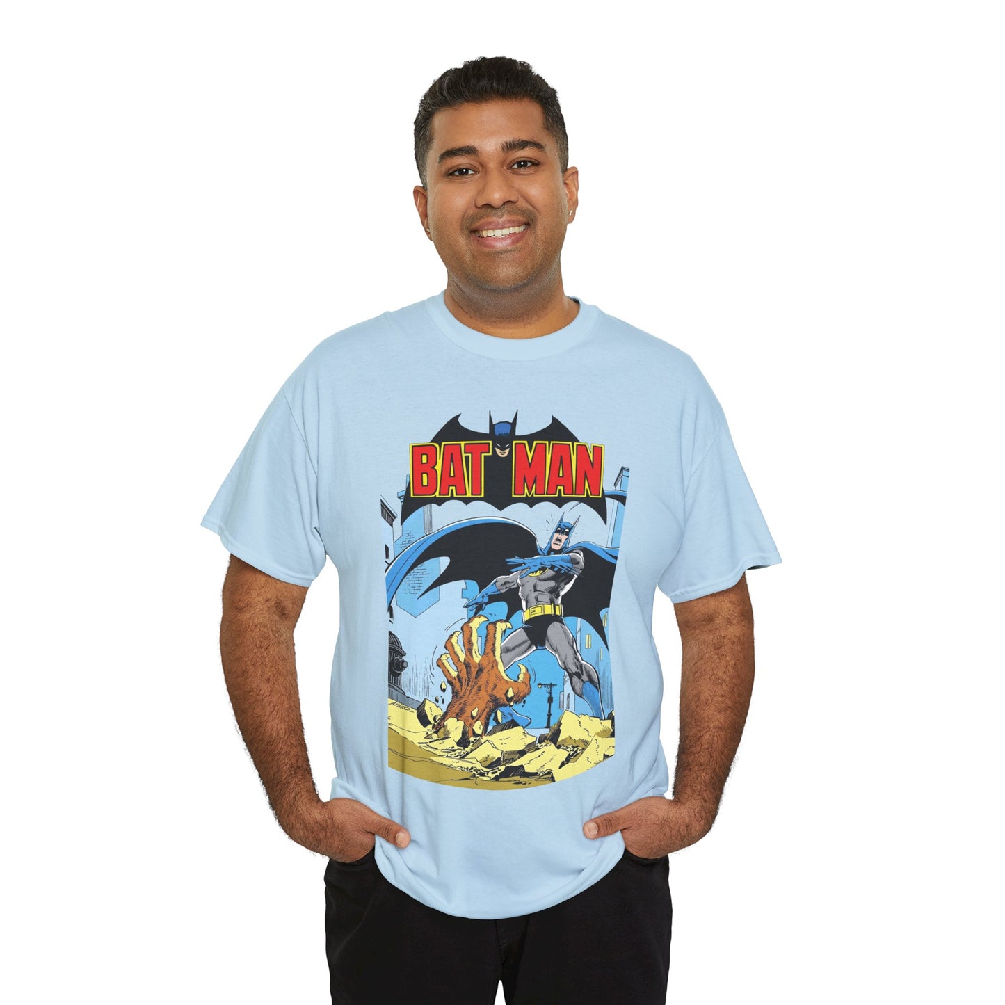 Batman T-Shirt - Jim Aparo Art - Bronze Age Art - Vs the Mole - DC Comics