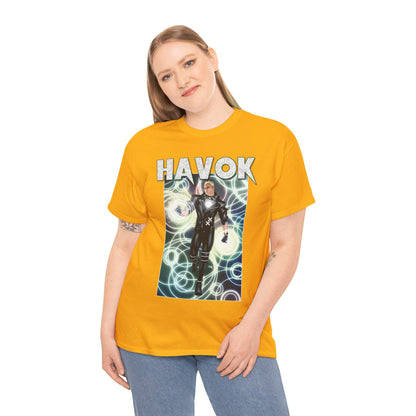 Havok T-Shirt - X-Men, X-Factor Member & Leader - Mutant Hero - Alex Summers, Brother to Scott Summers, Cyclops - Marvel Comics