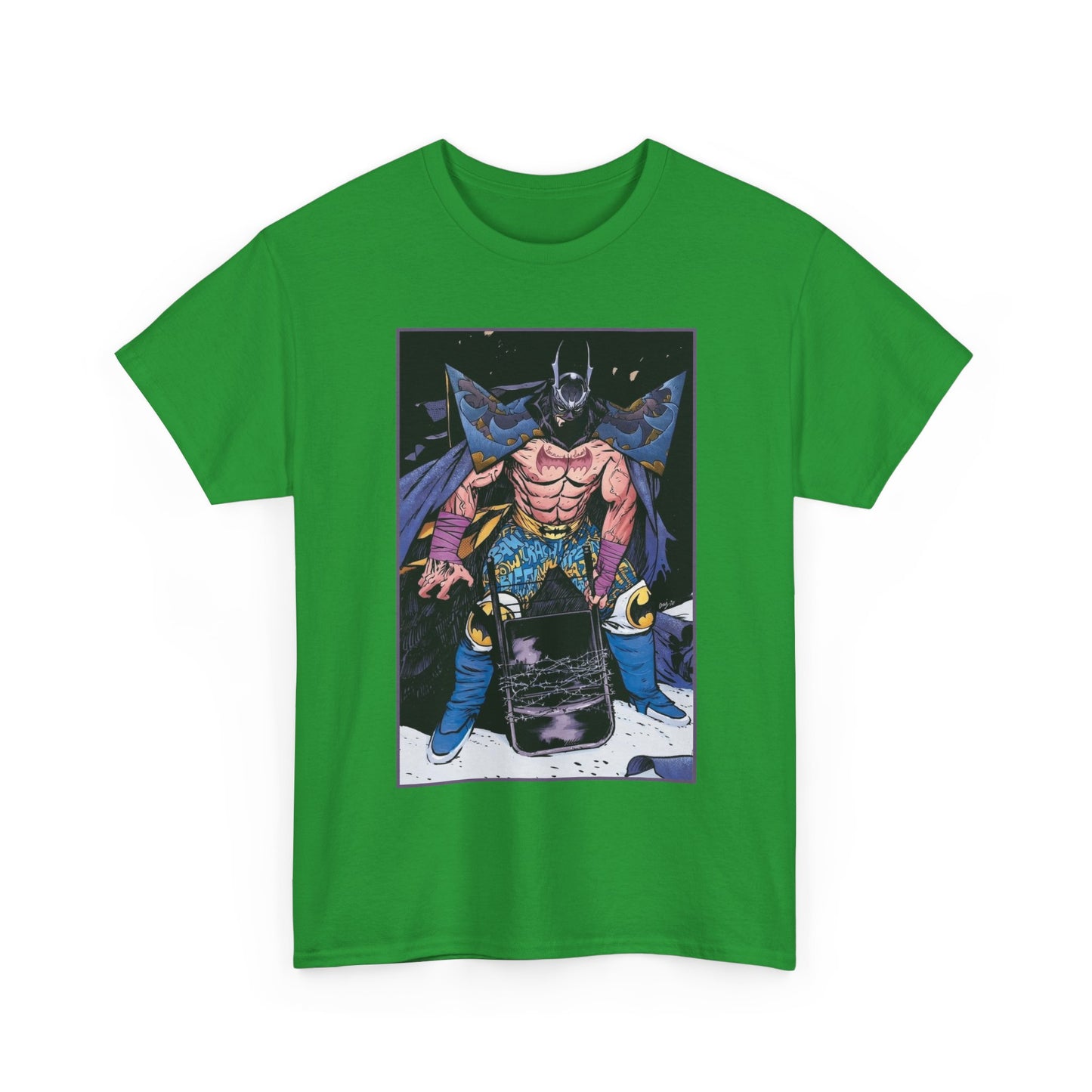 Batman T-Shirt - Daniel Warren Johnson Art - Luchador-Style Mask - DC K.O. #4 Cover Art - DC Comics
