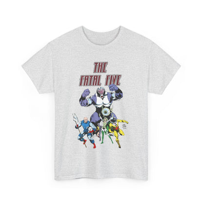 Fatal Five T-Shirt - Legion of Super-Heroes Villains - DC Comics LOSH - Validus, Emerald Empress