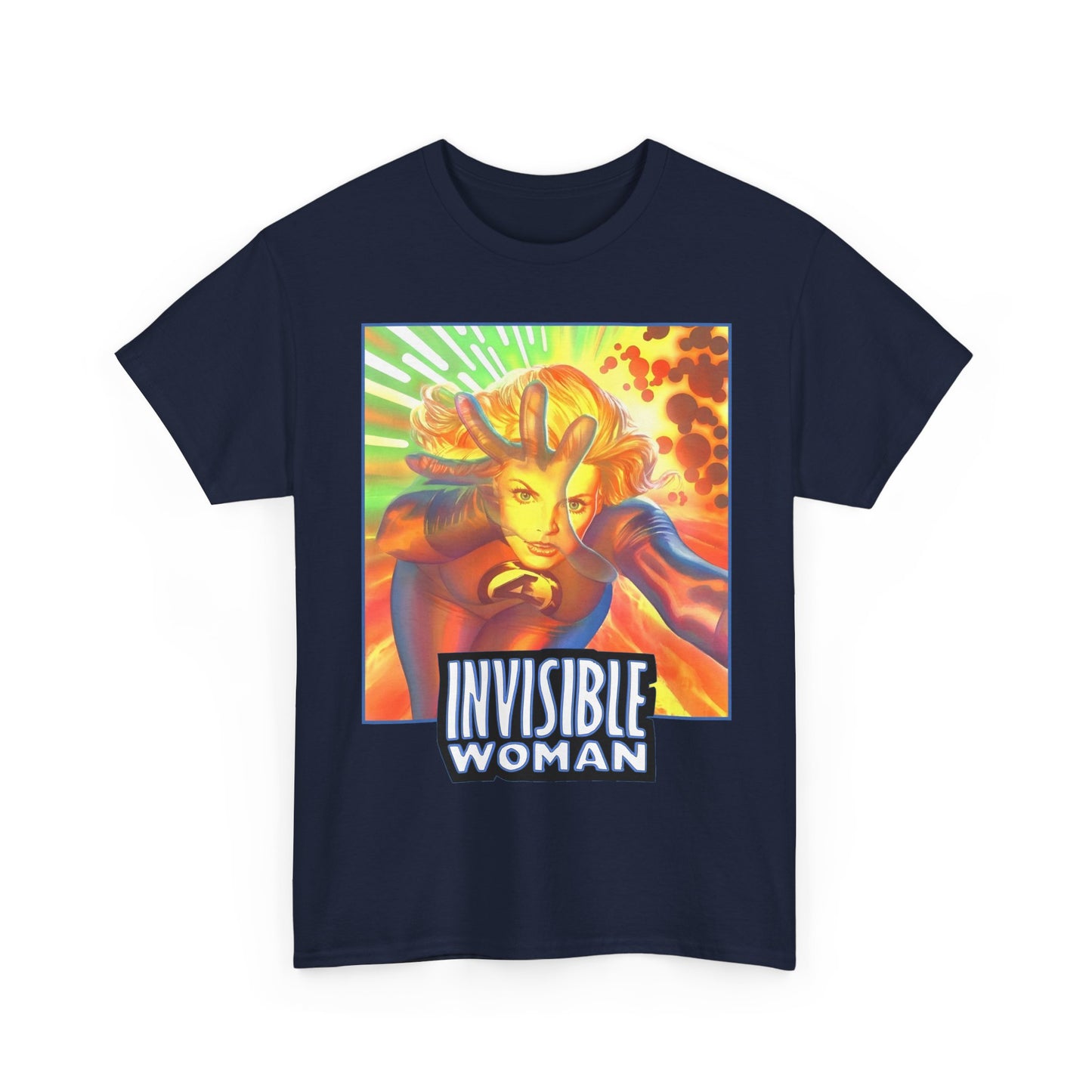 Invisible Woman Shirt - Alex Ross Art - Fantastic Four Member - Marvel Comics