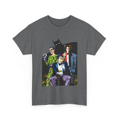 Riddler, Two-Face, Penguin T-Shirt - Brian Bolland Art - DC Comics