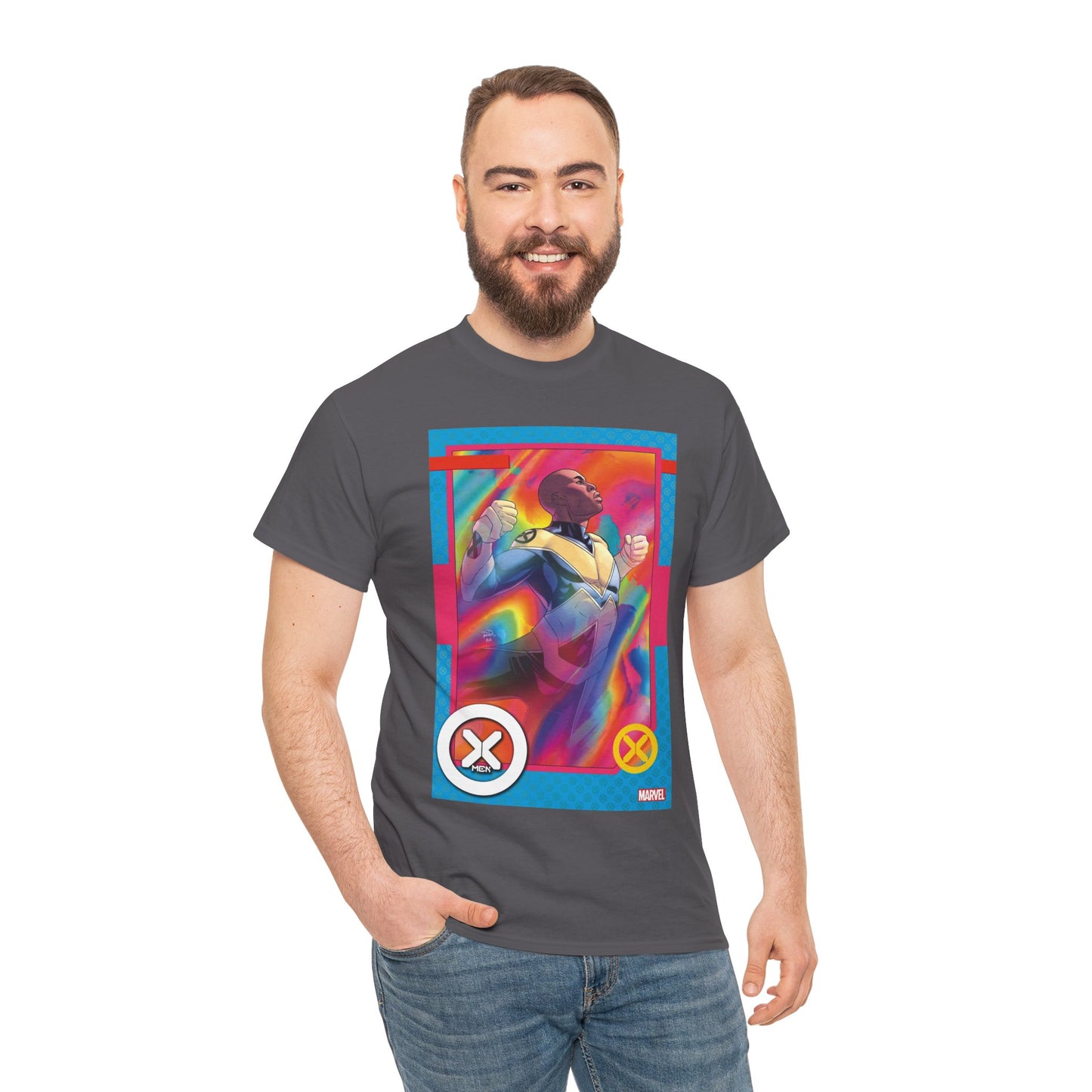 Synch T-Shirt - Russell Dauterman Art - X-Men Trading Card Variant Cover Art - Marvel Comics