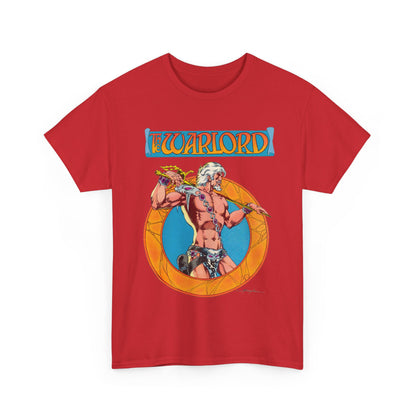 Warlord T-Shirt - Mike Grell Art - Skartaris - Travis Morgan - DC Comics 1970s Sword & Sorcery Series