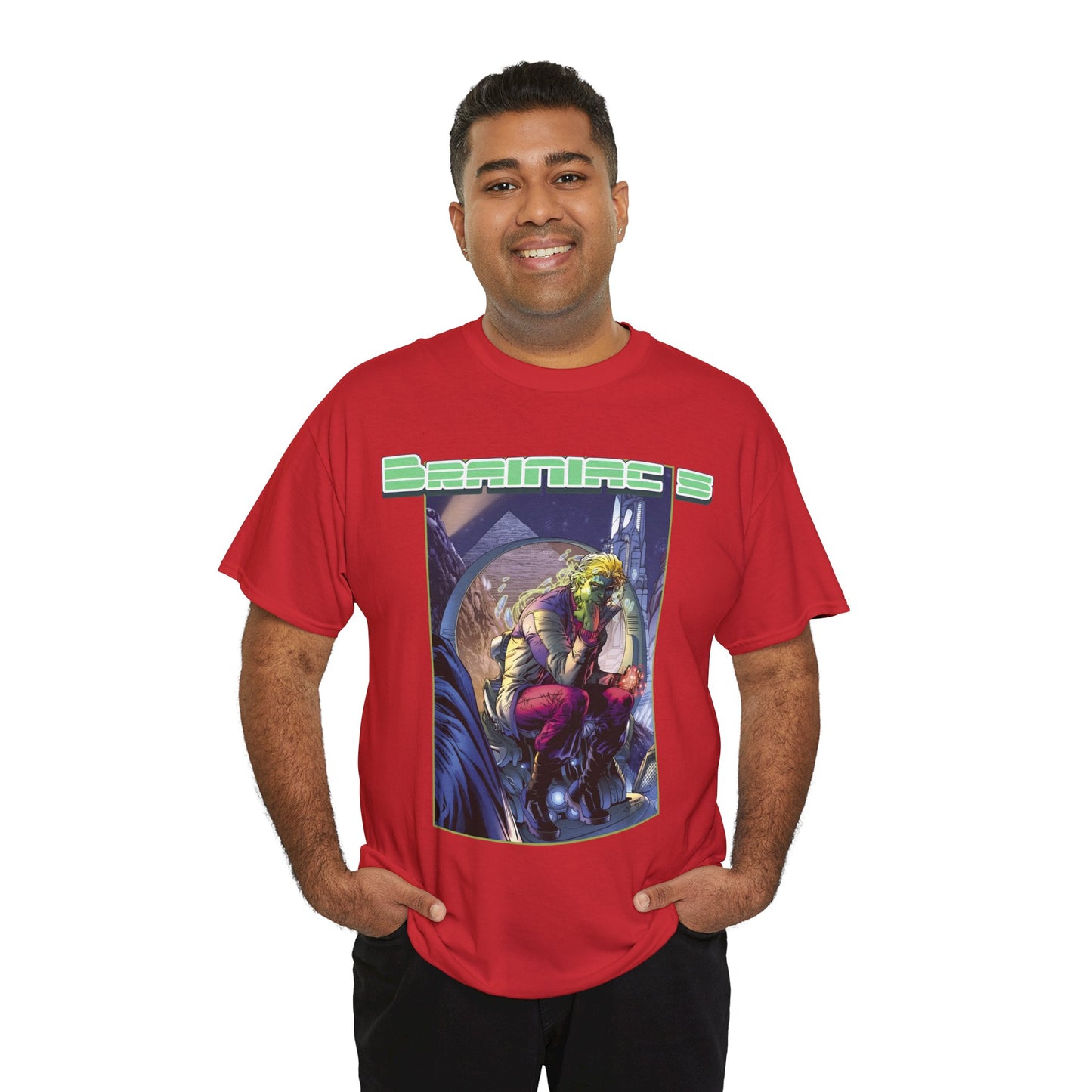 Brainiac 5 T-Shirt - Jim Lee Art - Legion of Super-Heroes Member - DC Comics