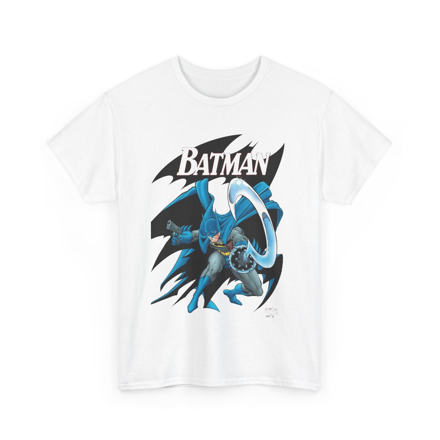 Batman T-Shirt - Todd McFarlane Art - Gotham, Bruce Wayne, Year Two - DC Comics
