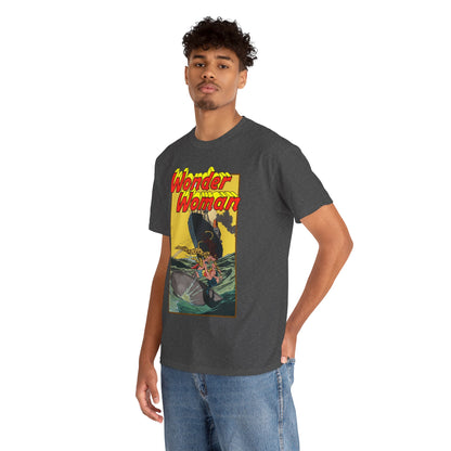 Wonder Woman Vs Cheetah T-Shirt - Rich Buckler & Dan Giordano Art - DC Comics
