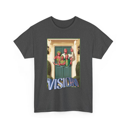 Vision T-Shirt - Mike Del Mundo Art - Avengers Member - The Visions Family - Tom King Story - Future MCU Series - Marvel Comics
