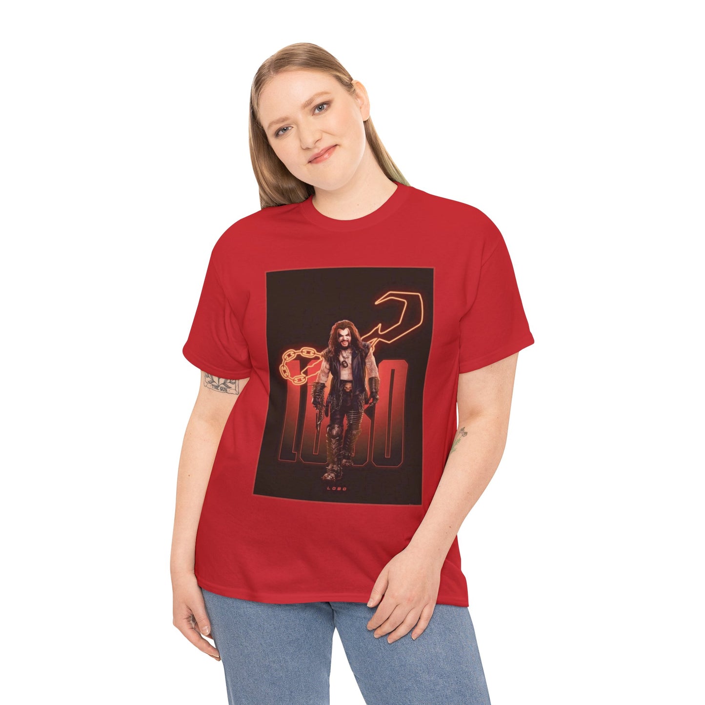 Lobo T-Shirt - Jason Momoa - New 2026 Supergirl Movie - From the James Gunn DCU - DC Comics
