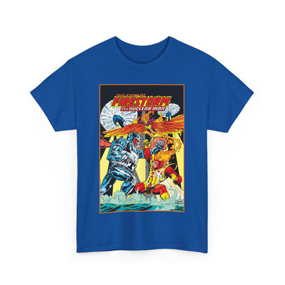 Fury of Firestorm T-Shirt - DC Comics - Firehawk, Tokamak - Annual #1 Art