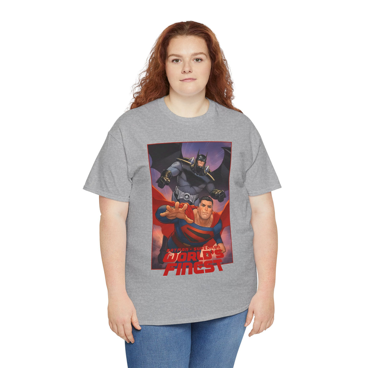 Batman Superman World's Finest T-Shirt - David Nakayama Art - Kingdom Come - DC Comics