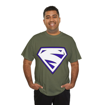 Electric Superman Logo T-Shirt - Clark Kent - Man of Steel - DC Comics - 1990s Storyline