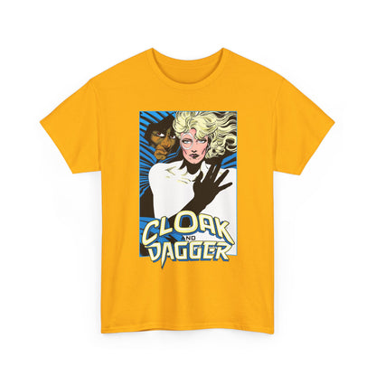 Cloak & Dagger T-Shirt - Popular 1980 Comic Book Duo - Marvel Comics