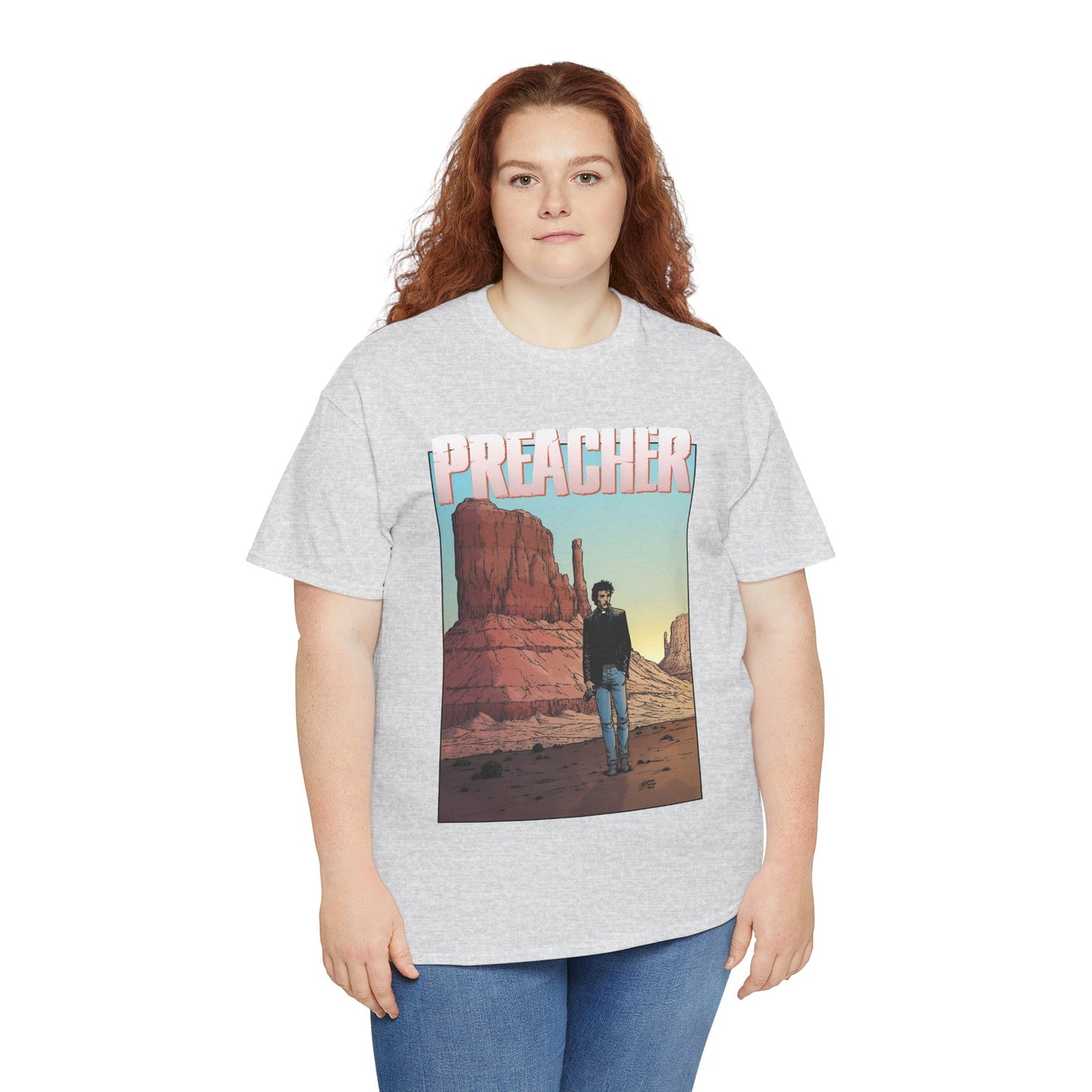 Preacher T-Shirt - Glenn Fabry Art - DC/Vertigo Comics