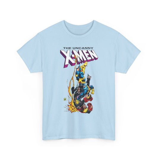 Cyclops Vs Havok T-Shirt - Adam Kubert Art - Uncanny X-Men - Marvel Comics