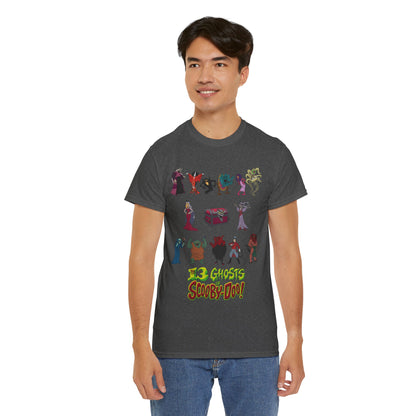 13 Ghosts of Scooby-Doo T-Shirt - Hanna-Barbera Saturday Morning Cartoon - Chest of Demons - Maldor, Queen Morbidia, Reflector Specter