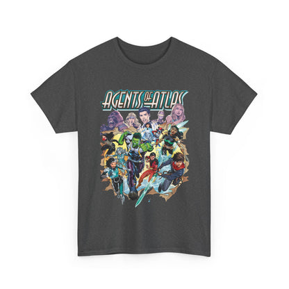 Agents of Atlas T-Shirt - Shang-Chi, Silk, Aero, Luna Snow - Marvel Comics