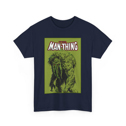 Man-Thing T-Shirt - Marvel Comics - Whatever Knows Fear Burns At The Touch - Swamp Monster