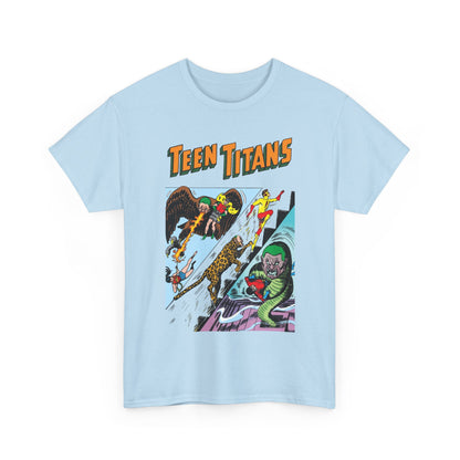 Teen Titans T-Shirt - Nick Cardy Art - #1 Cover Art - Robin, Wonder Girl, Kid Flash, Aqualad - DC Comics