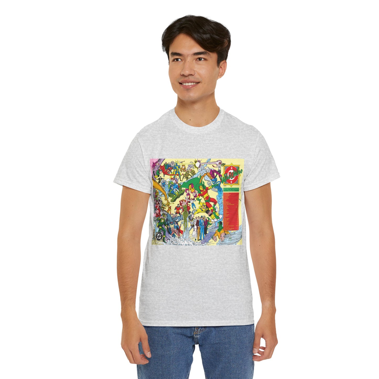 Who's Who in the DC Universe T-Shirt - George Perez Art - Mr. Miracle, Metamorpho - #15 Cover Art - DC Comics
